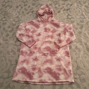 ⚜️ Girls Hooded Long Sleeve Nightgown